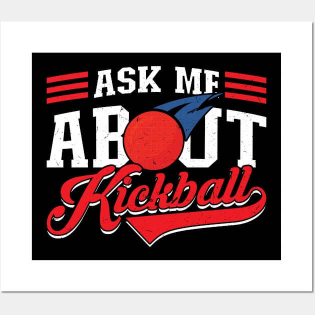 Ask me about Kickball Kickballer Wall Art by Peco-Designs